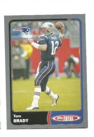 Tarjetas de fútbol americano de los New England Patriots elige a Brady/Welker/Glenn Foto 1 de 1