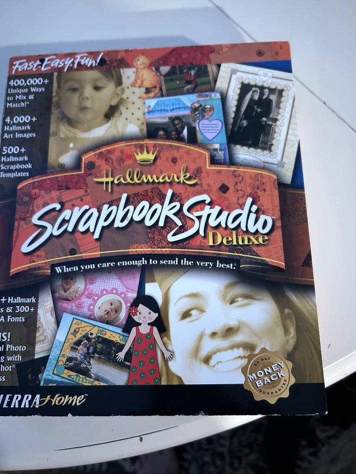 Hallmark Scrapbook Studio Deluxe CD create images pictures crafts templates NIB - Image 1 of 1