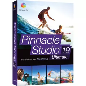 Pinnacle Studio 19 Ultimate & plus Bonus Download version DVD for Windows only - Picture 1 of 4