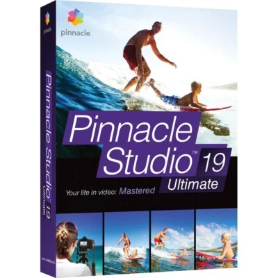 Pinnacle Studio 19 Ultimate & plus Bonus  Download version DVD for Windows only - Image 1 of 4