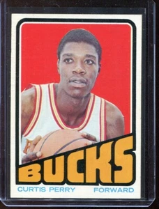 1972 Topps Basketball # 4 Curtis Perry (NM-MT) Near Mint to Mint - Picture 1 of 2