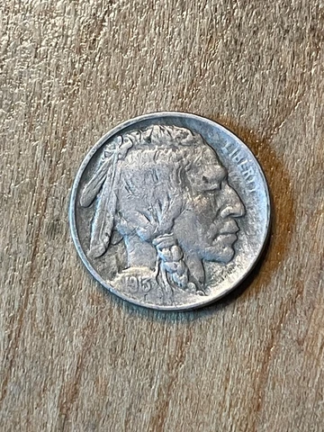 1913(Type 1) Buffalo Nickel XF Cover