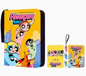 POWERPUFF GIRLS TCG BINDER CARD ALBUM STORAGE BOOK Trading Cards storage GRID - Picture 1 of 1