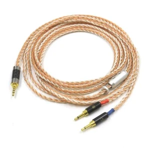 2x2.5mm for HIFIMAN HE1000 HE400S HE560 Oppo PM-1 PM-2 16Core Headphone Cable - Picture 1 of 11