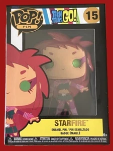 Pin Esmalte Starfire Funko Pop Teen Titans Go 15 Nuevo Sellado con Soporte Extraíble - Imagen 1 de 5