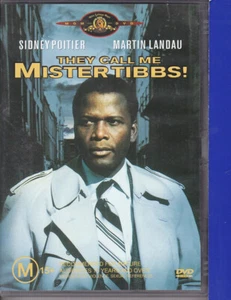 They Call Me Mister Tibbs (DVD,1970, Reg 4) Sidney Poitier, Martin Landau:2L - Picture 1 of 2