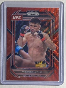 VICENTE LUQUE 2023 Prizm UFC #168 RUBY WAVE PRIZM (SC1) - Foto 1 di 2