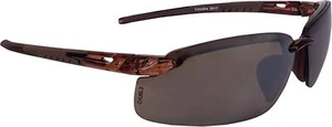 Radians 29117 Crossfire Brown Safety Glasses, Scratch-Resistant, Frameless - Picture 1 of 6