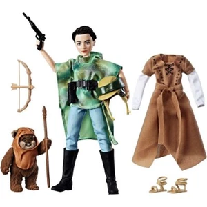 Star Wars Fuerzas del Destino Endor Aventura Princesa Leia y Ewok Wicket Muñeca Juguete - Imagen 1 de 4