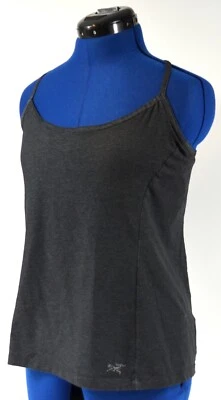 Camiseta sin mangas ARC'TERYX Siurana - Sujetador incorporado (carbón) grande para mujer * Ajuste ajustado Foto 1 de 4