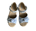 Gymboree Girls size 1 Espadrille Shoes Sandals, Sunny Daisies line