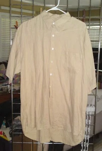 #2  Bloomingdale's Metropolitan View S/S Front Button Men's Shirt  NWT - Picture 1 of 2