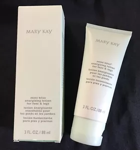 Mary Kay Mint Bliss Energizing Lotion For Feet & Legs Full Size 3 fl oz NIB - Picture 1 of 2