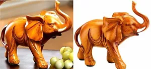 ESCULTURA DE ESTATUA DE ELEFANTE DE LA SUERTE ** NUEVA EN CAJA - Imagen 1 de 12