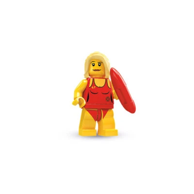 LEGO Series 2 Collectible Minifigures 8684 - Lifeguard (SEALED) - Image 1 of 2