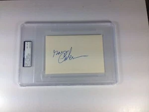 Autógrafo Gary Coleman grado PSA 8 casi nuevo-mt 4x6 tarjeta de índice losada - Imagen 1 de 4
