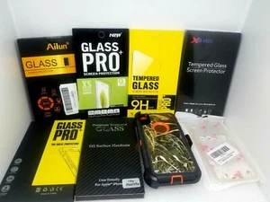 Phone Case & Screen Protector Lot iPhone  - Picture 1 of 5