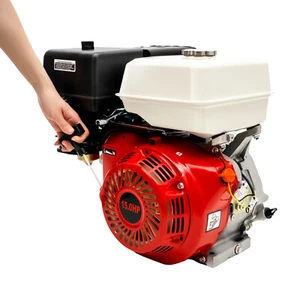 15 HP 4 Stroke Engine Motor OHV Horizontal Go Kart Motor Recoil Start 420 CC - Picture 1 of 12