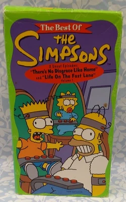 The Best of The Simpsons VHS There's No Disgrace Like Home/Life on the Fast Lane - Image 1 of 3