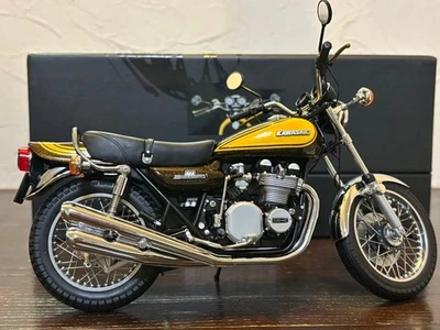 MINICHAMPS 1/12 Kawasaki Z1 900 Super 4 Candy Green Yellow 1972 122164101 Japan - image 1 of 4