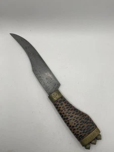 Antique “robber’s knife” or “shepherd’s knife” Carpathian region of Poland. Rare - Picture 1 of 7