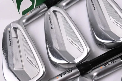 Ping Blueprint S Irons / 5-PW / Orange Dot / Regular Flex Accra IS6 Shafts - Image 1 of 4