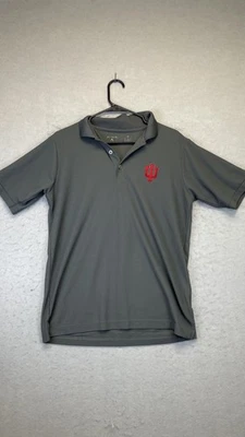 Indiana Hoosiers Camisa Para Hombres Gris Mediano NCAA Universidad Baloncesto Polo Golf Foto 1 de 4