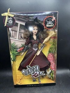 NEW Barbie 50th Edition Wicked Witch Of The East Wizard of Oz Silver Music Works - Picture 1 of 8