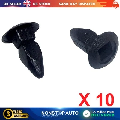 10X Bumper Wheel Arch Cover Retainer Clips For  SKODA Octavia I Superb N90821401 - Image 1 of 4