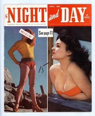 Night and Day Vol. 4 #4 VG+ 4.5 1952 - Image 1 of 2