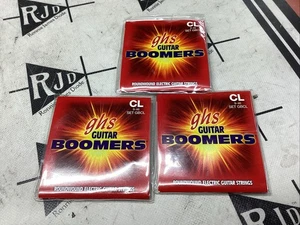Paquetes de 3 juegos de cuerdas para guitarra eléctrica GHS Boomers Custom Light - Imagen 1 de 3