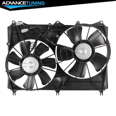 Fits 06-13 Suzuki Grand Vitara 2.4L 2.7L 3.2L Engine Dual Cooling Fan Assembly Foto 1 de 4