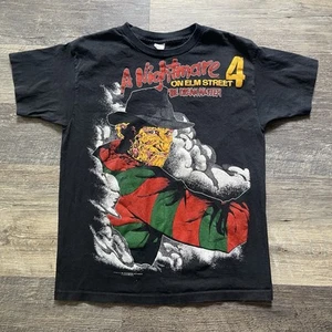 VTG 80s A Nightmare on Elm Street 4 T-Shirt L Movie Horror Freddy Krueger USA - Picture 1 of 9