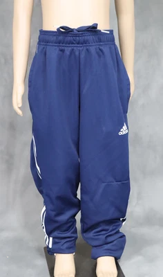Pantalones de entrenamiento Adidas para niños jóvenes Tiro 21 azul marino/color blanco/talla 11-12 años Foto 1 de 4