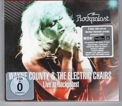 WAYNE COUNTY & THE ELECTRIC CHAIRS, LIVE AT ROCKPALAST, CD + DVD, SEALED - Image 1 of 2