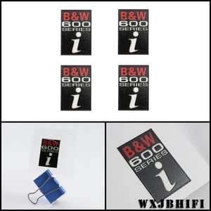 B&W Series 600 Bowers Wilkins waterproof Sticker badge 39mm(1.53")X26mm(1.02") - Picture 1 of 12