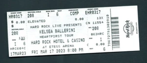 Kelsea Ballerini March 17, 2023 Atlantic City NJ Untorn Ticket - Picture 1 of 1