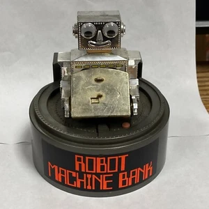Banco de máquina robot de colección acción bot en movimiento juguete caja de dinero - giro - Imagen 1 de 11