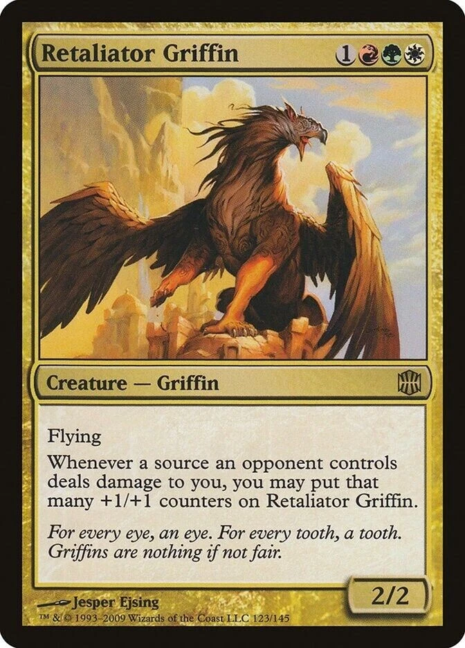 MTG Magic the Gathering - Retaliator Griffin- Alara Reborn NM - Image 1 of 1