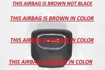 2019 2020 2021 2022 2023 2024 GMC SIERRA 1500 DRIVER WHEEL AIRBAG OEM AIR BAG Foto 1 de 4