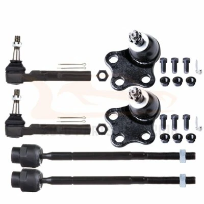 6 Set Suspension Kit For Chevy Malibu & Oldsmobile Alero Tie Rod End Ball Joints Foto 1 de 4