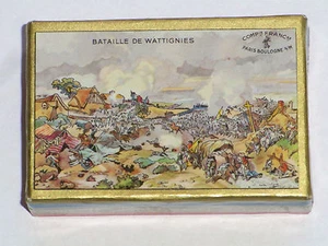 Antigua Caja De Plumas Sargento Major Batalla de Wattignies Nueva No Abierta - Picture 1 of 4