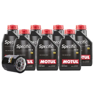 7L Motul SPECIFIC 948B 5W20 Wix Filter Motor Oil Change Kit API SN - Picture 1 of 1