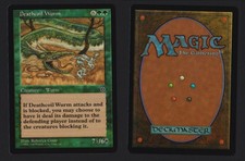 = Deathcoil Wurm (Portal Second Age) = MTG Magic the Gathering Old School