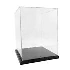 Acrylic Clear Display Case Countertop Cube for Model Cars Statue Cosmetics