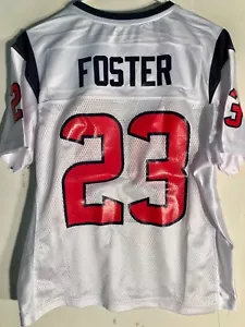 Camiseta deportiva para mujer Reebok de los Houston Texans Foster blanca talla L - Imagen 1 de 2