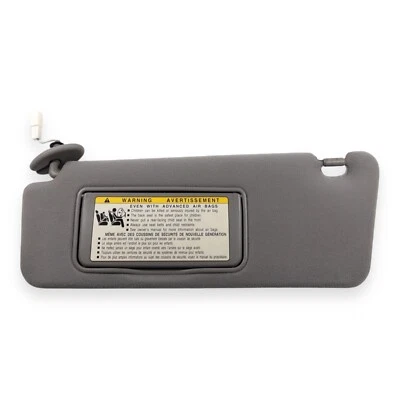 2002-2006 Lexus ES300 ES330 Driver Left Side Sun Visor Gray Cloth Lighted - Image 1 of 4