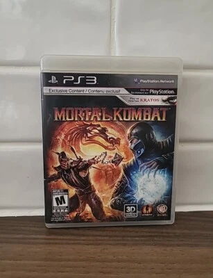 Mortal Kombat (Sony PlayStation 3, 2011) COMPLETE TESTED - Image 1 of 4