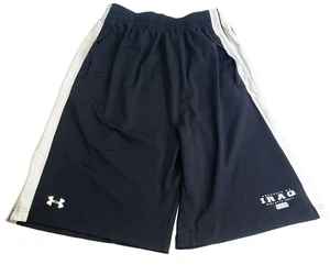 Under Armour Size M Loose Fit Men's Athletic Pocketed Shorts Elastic Waist/Draw - Picture 1 of 4