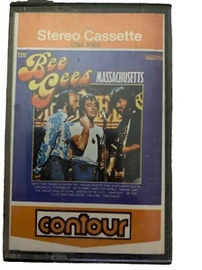 THE BEEGEES - MASSACHUSETTS - CASSETTE TAPE.. orange Label.. CN4 2002 - Picture 1 of 3